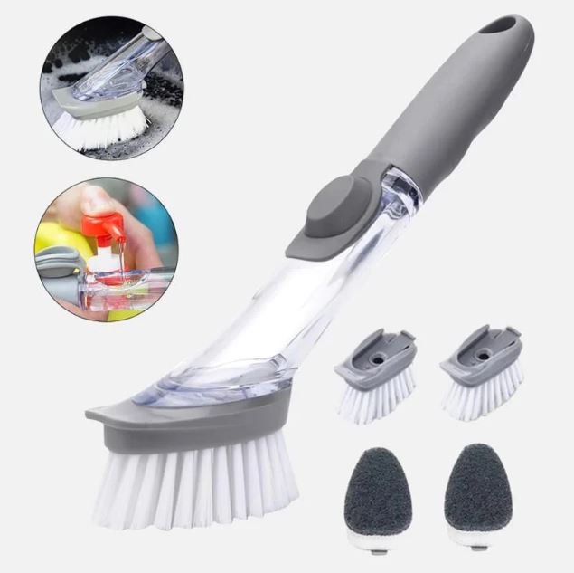 SOAP DISPENSING BRUSH