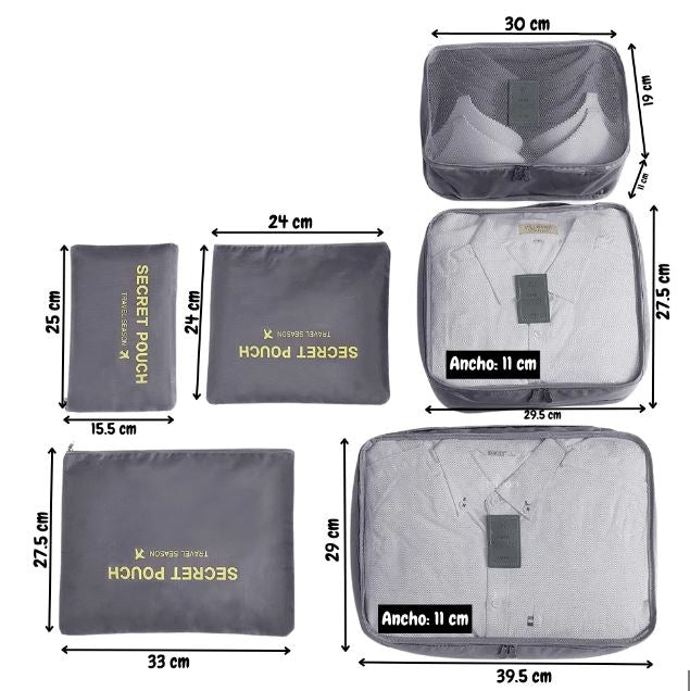 SUITCASE ORGANIZER BAGS