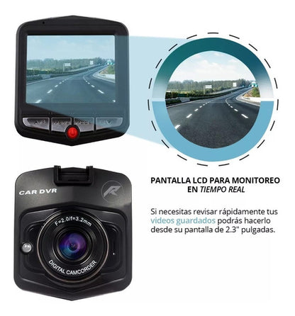 CÁMARA DE SEGURIDAD PARA CARRO HD 1080